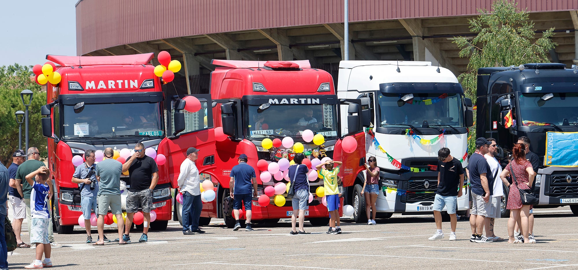 Los transportistas celebran un San Cristóbal