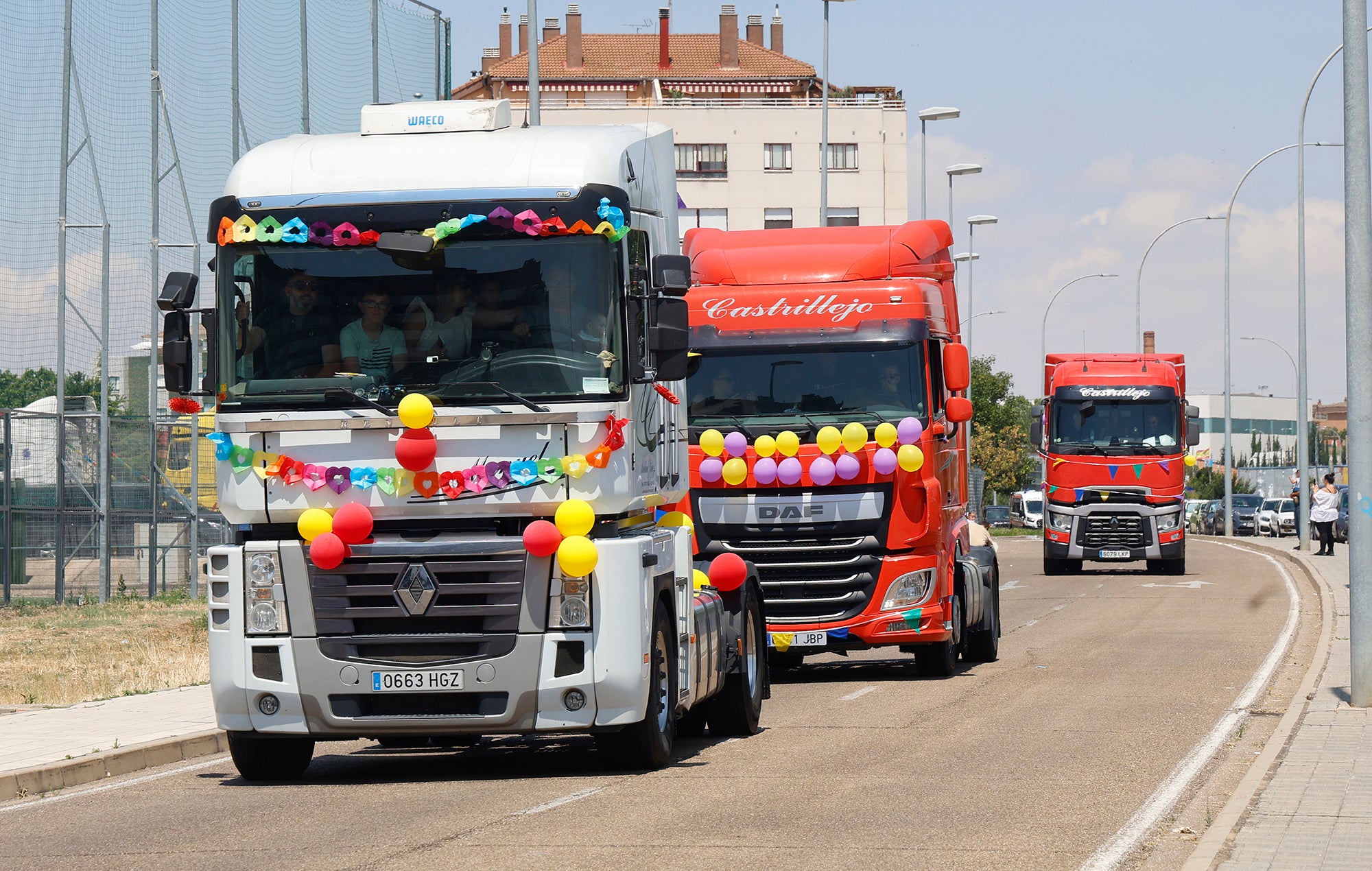Los transportistas celebran un San Cristóbal