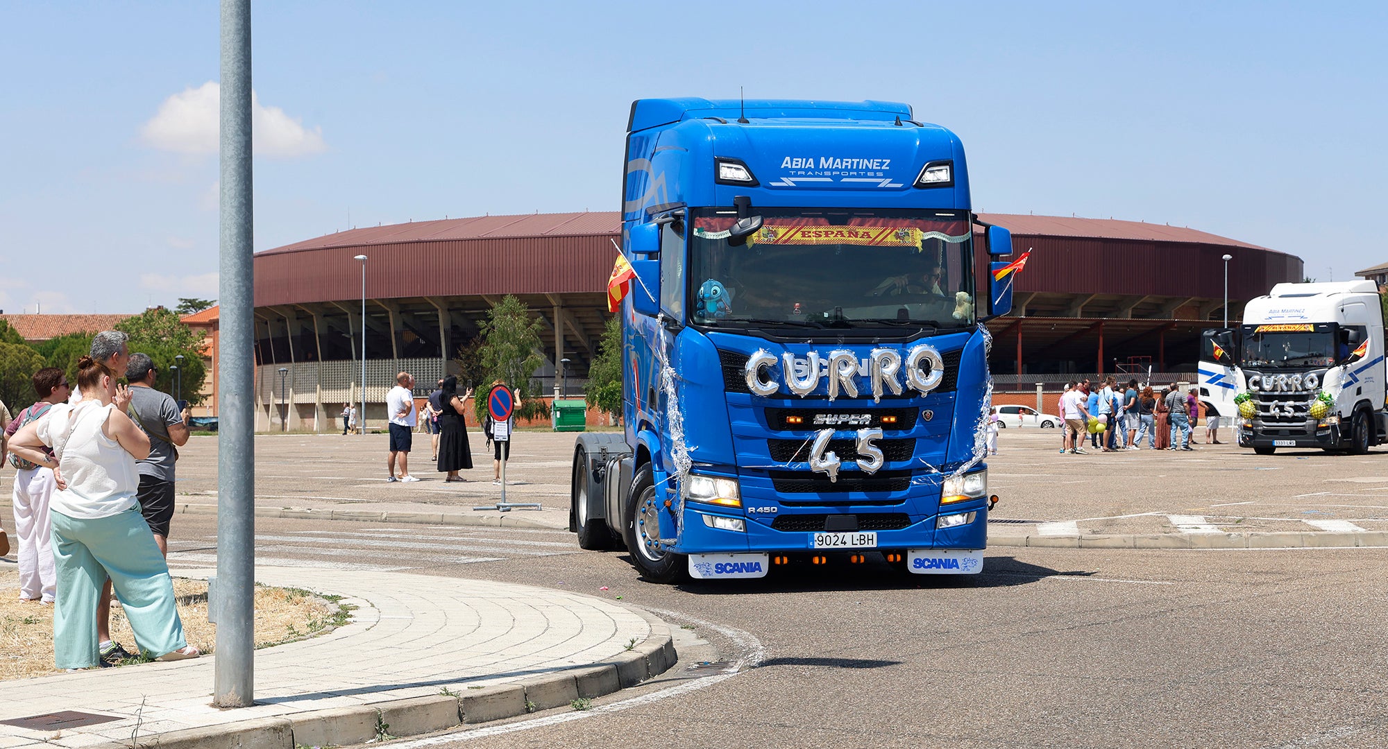 Los transportistas celebran un San Cristóbal