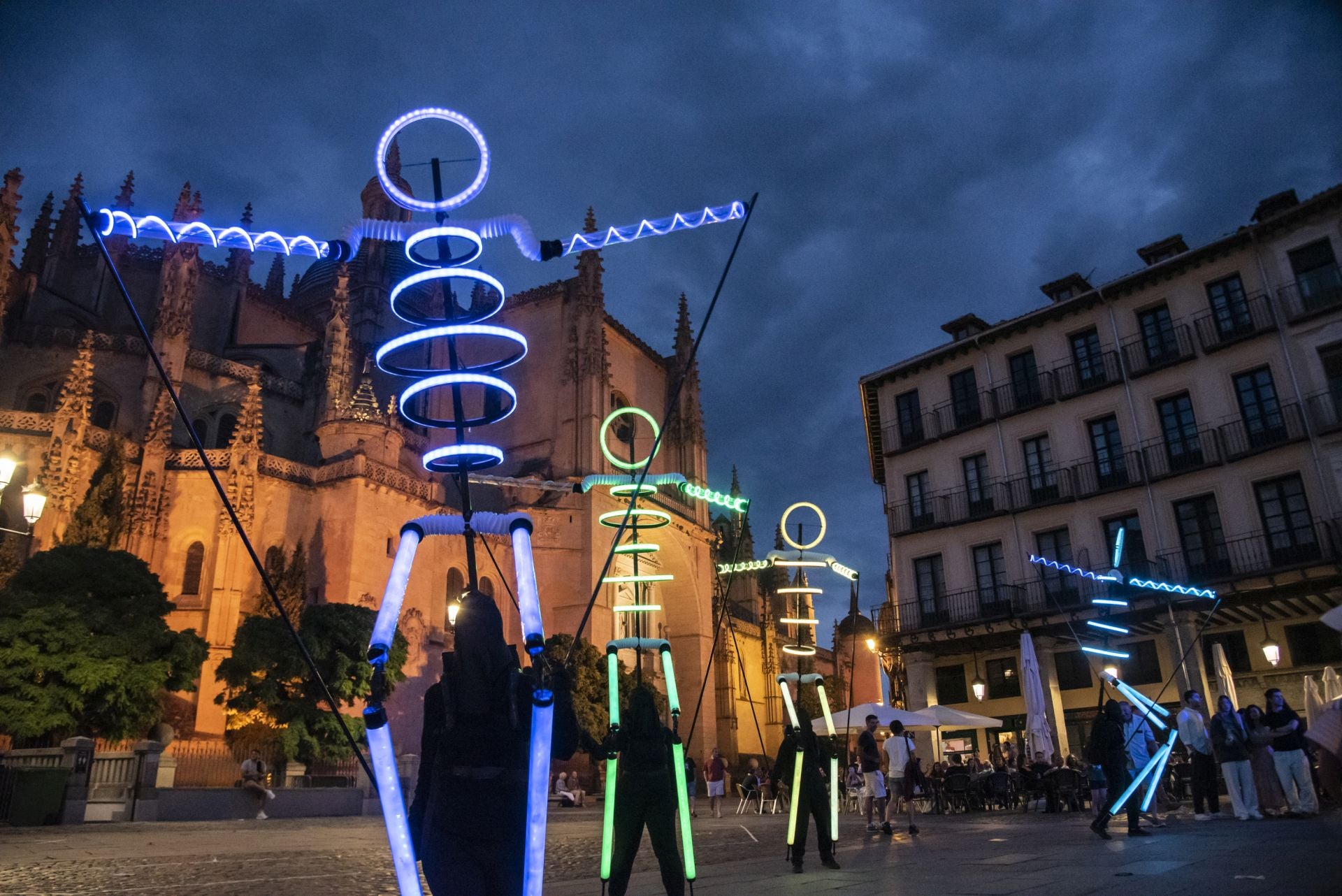 Fotos de La Noche de Luna Llena en Segovia