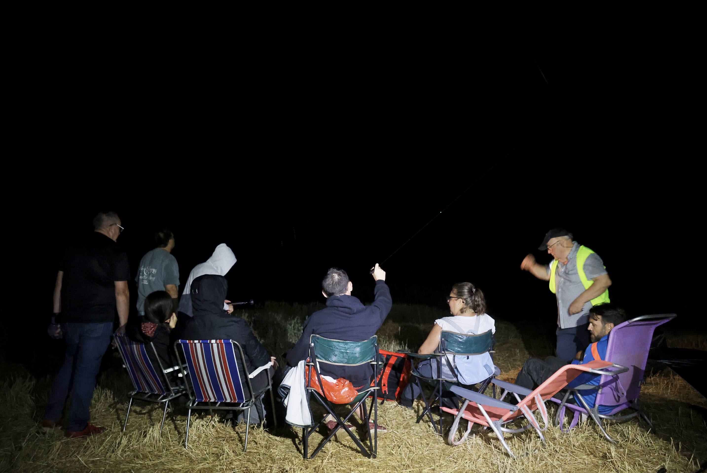 Las imágenes del encuentro del fenómeno OVNI en la frontera entre Valladolid y Zamora