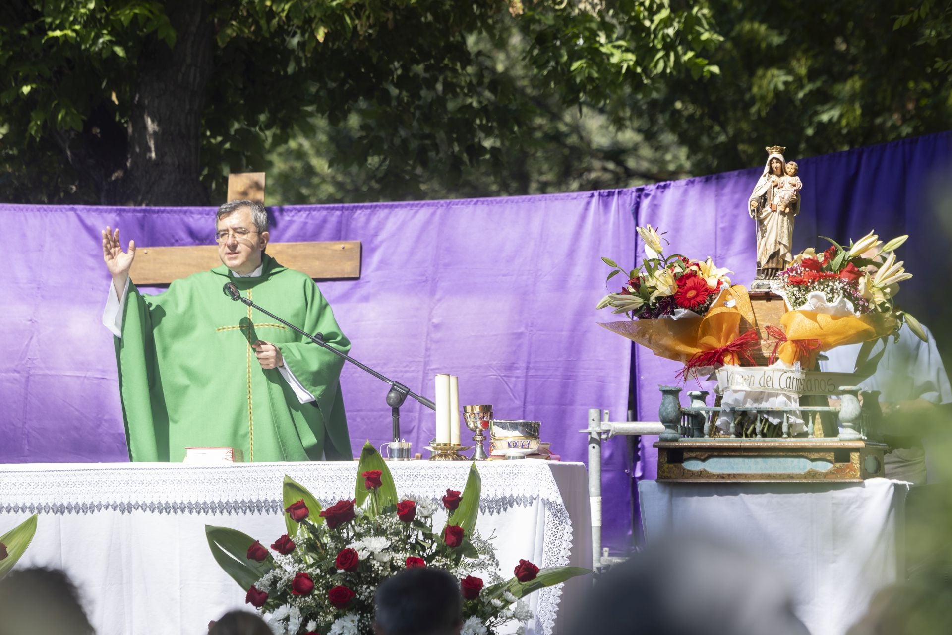 Las mejores imágenes de la procesión de la Virgen del Carmen de Valladolid