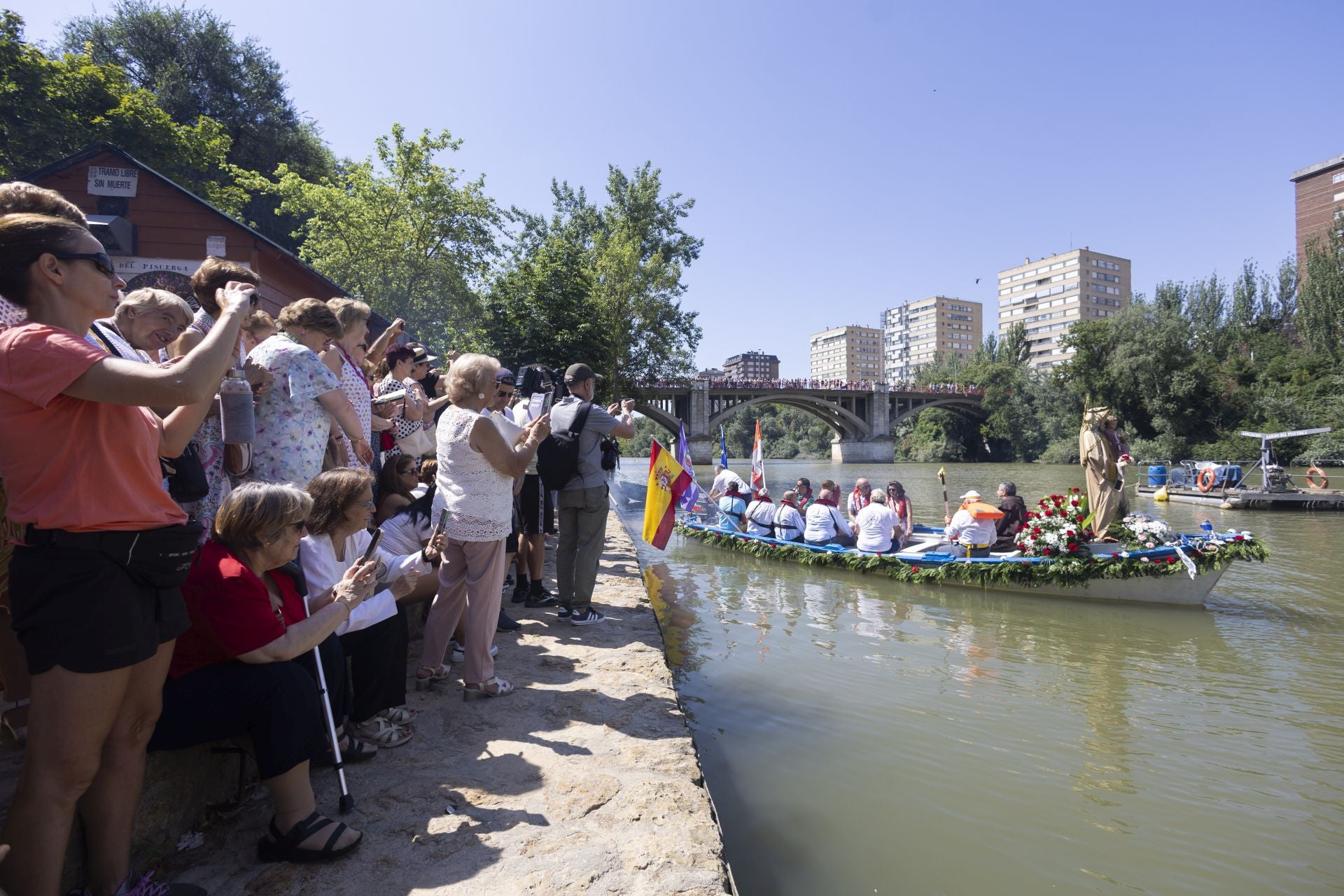 Las mejores imágenes de la procesión de la Virgen del Carmen de Valladolid