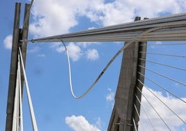Imágenes del estado del puente de Hispanoamérica de Valladolid antes de su renovación y arreglo