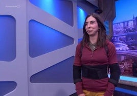 Marta Jiménez en su debut con 'El Hormiguero'.