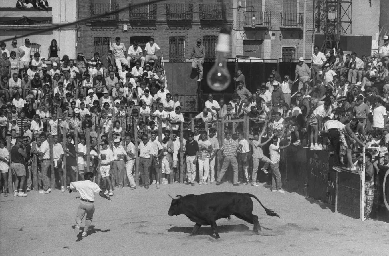 Encierros en las fiestas del año 1997.