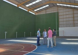 Visita a las instalaciones deportivas de Osornillo.