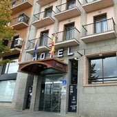 Hotel de Segovia en el que se produjeron los hechos.