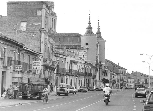 Casco histórico de Rueda.