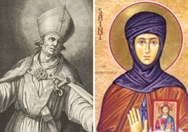 San Federico de Utrecht y Santa Teodosia de Constantinopla.