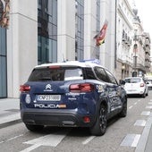 Un coche de Policía Nacional, en una foto de archivo.