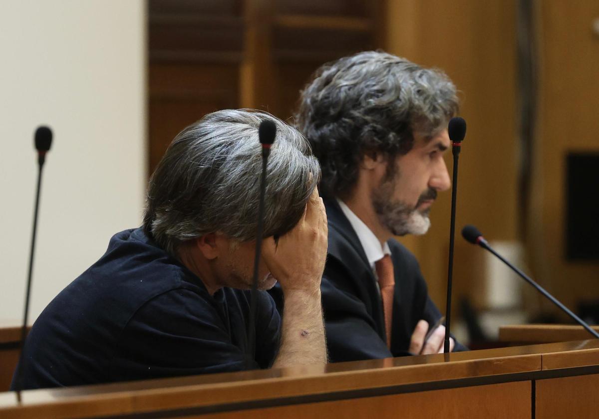 El ya condenado durante la vista, en la que se ha alcanzado un acuerdo de conformidad.