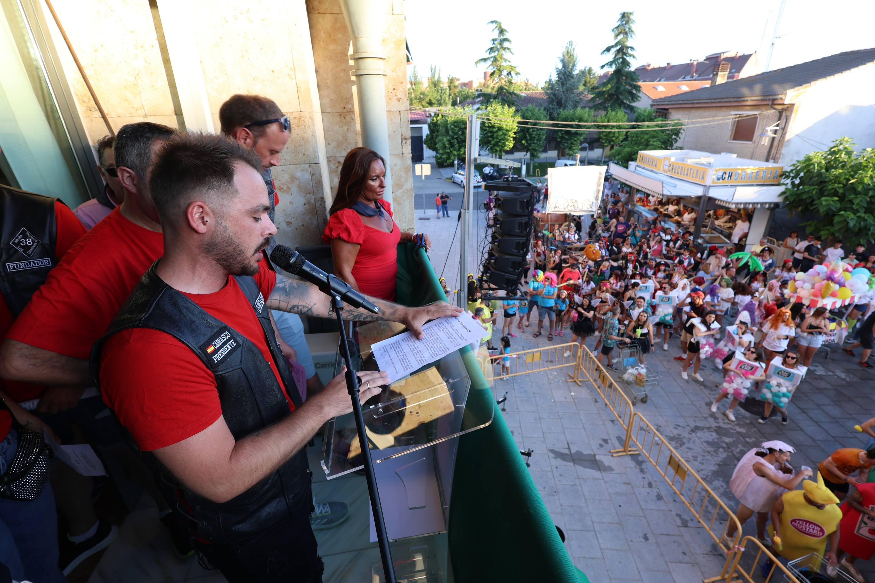 El pregón de las fiestas de La Cistérniga, en imágenes
