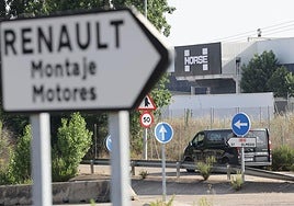 Carretera de acceso a Horse en Valladolid.