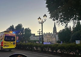 La agresión se produjo en el entorno del puente de Santa María.