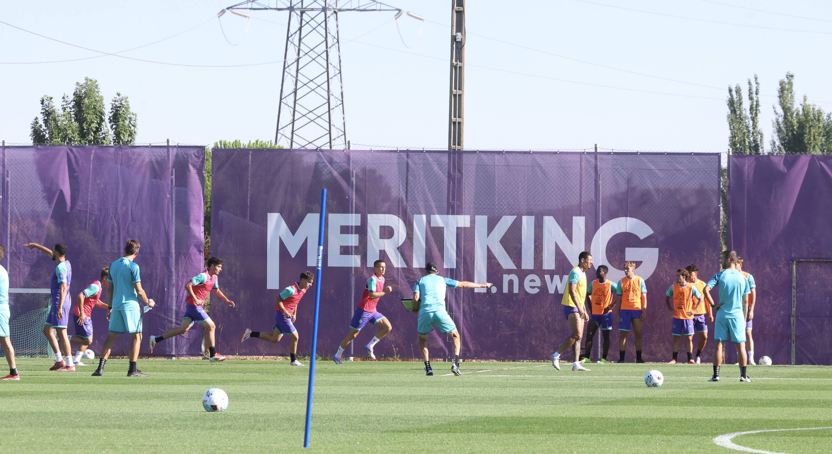 El entrenamiento del Real Valladolid, en imágenes