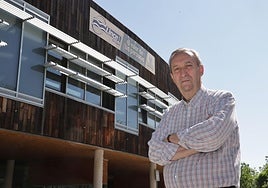 Carlos Martín, presidente de Fundación Personas, en la sede de la fundación en Valladolid