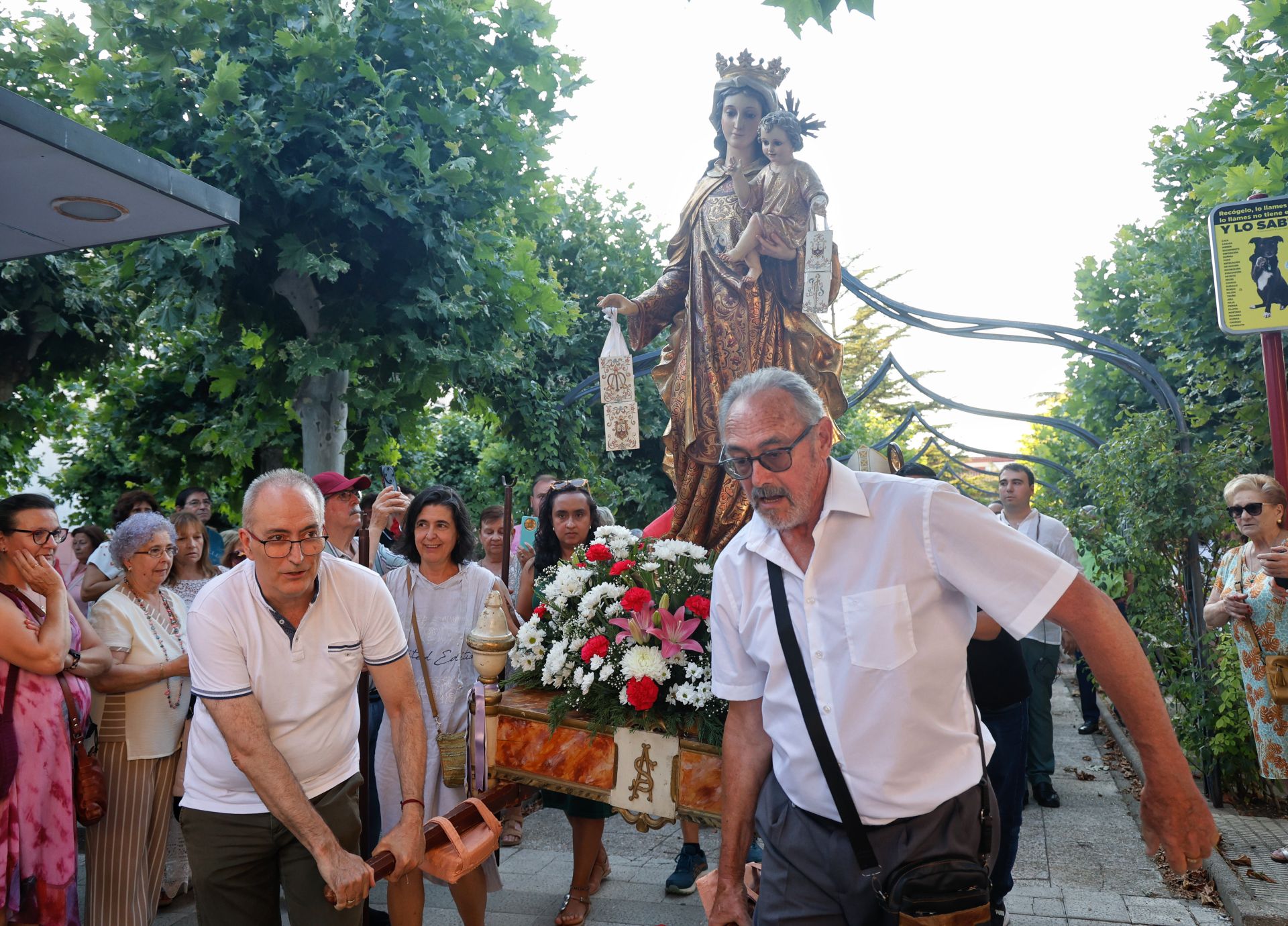 En Palencia en honor a la estrella de los mares