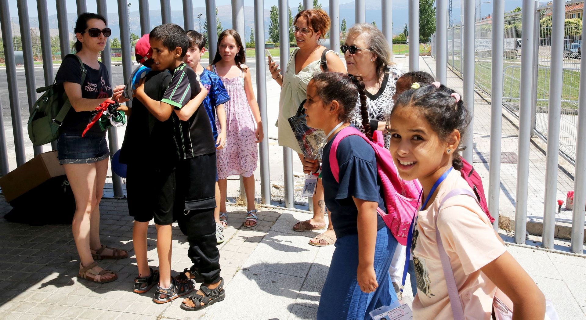 Emocionante recibimiento a los niños saharauis en Segovia