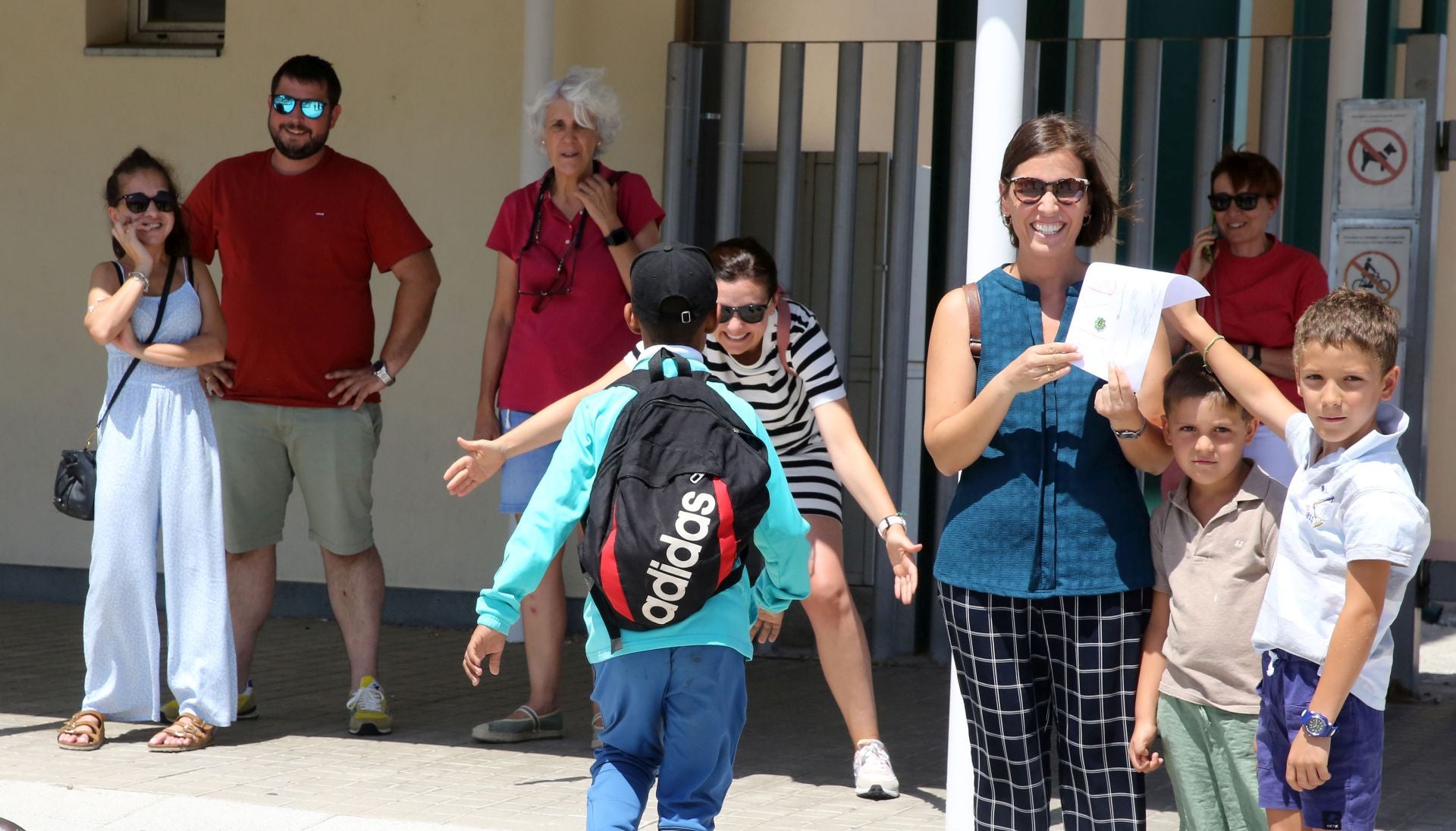 Emocionante recibimiento a los niños saharauis en Segovia