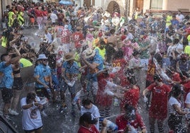 Pregón de las fiestas del barrio de San Lorenzo.