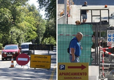 Padre Claret y el paseo de Santo Domingo coincidirán cortadas al mismo tiempo