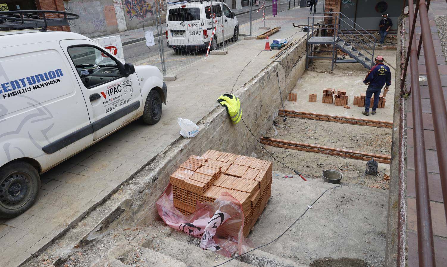 Así ha sido la obra de la plaza del Seminario en Palencia
