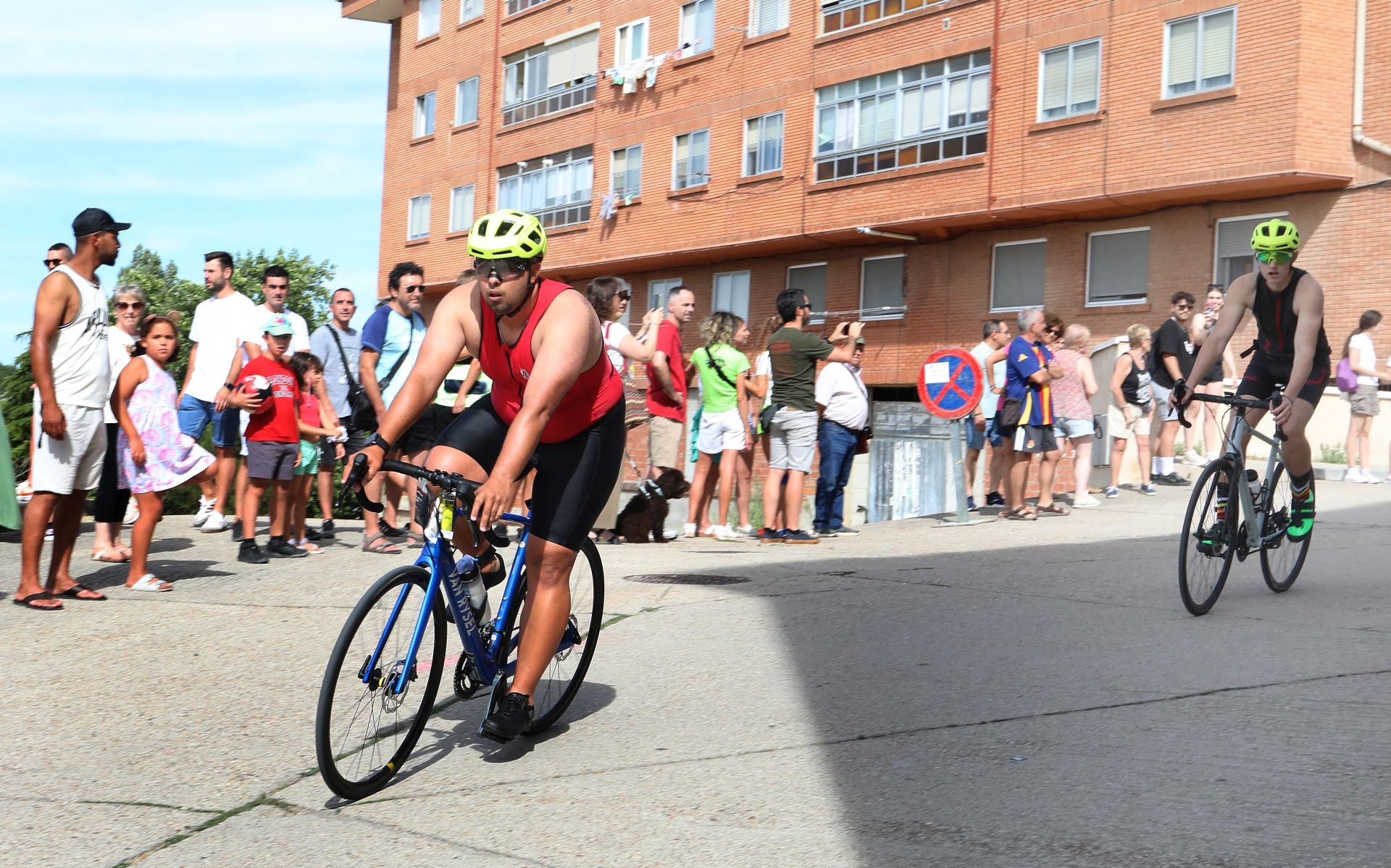 Dueñas, tercera parada del Triatlón Diputación de Palencia