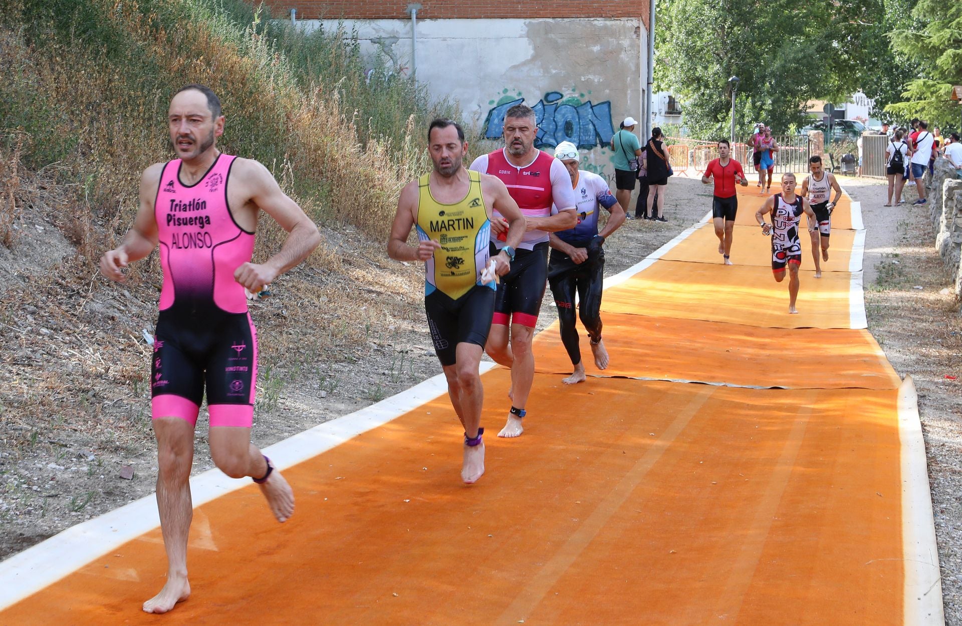 Dueñas, tercera parada del Triatlón Diputación de Palencia