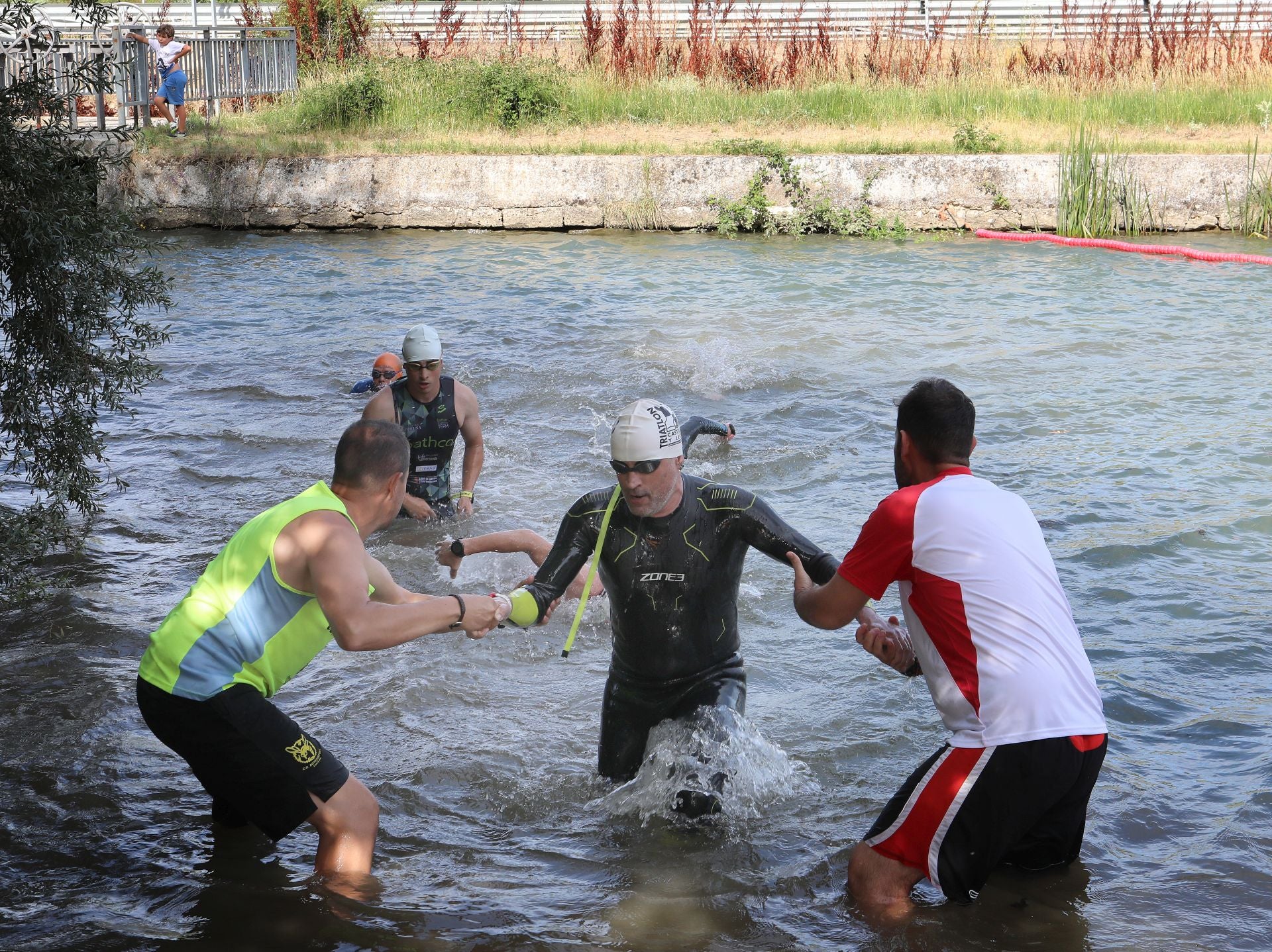 Dueñas, tercera parada del Triatlón Diputación de Palencia
