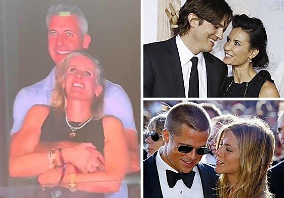 Urdangarin, Brad Pitt o Ashton Kutcher: cuando las cámaras captan las infidelidades de celebridades