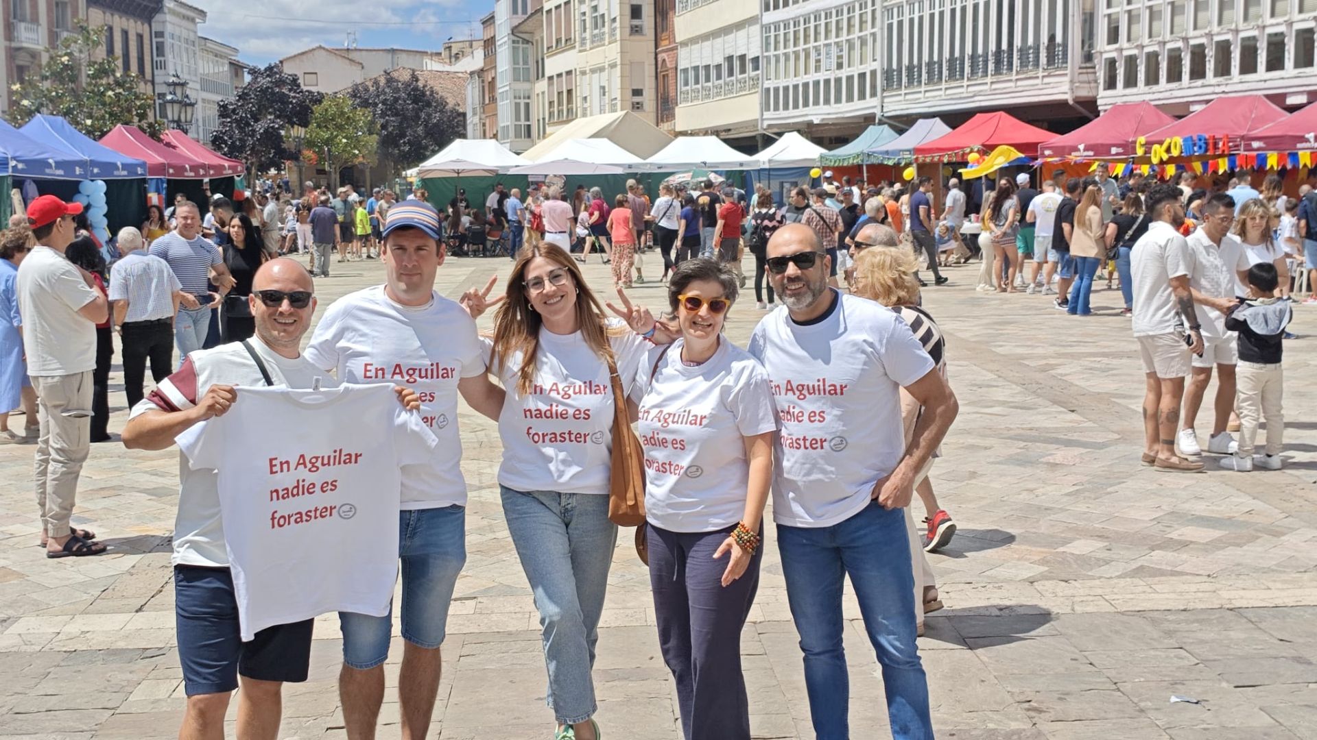 Aguilar de Campoo es multicultural