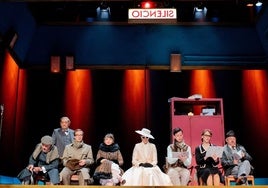 El elenco al completo de 'La dama duende'.