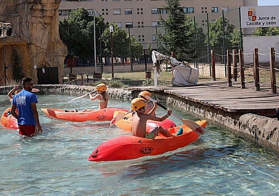 Presentación del bono infantil de Castilla y León, el pasado día 11 en Palencia.