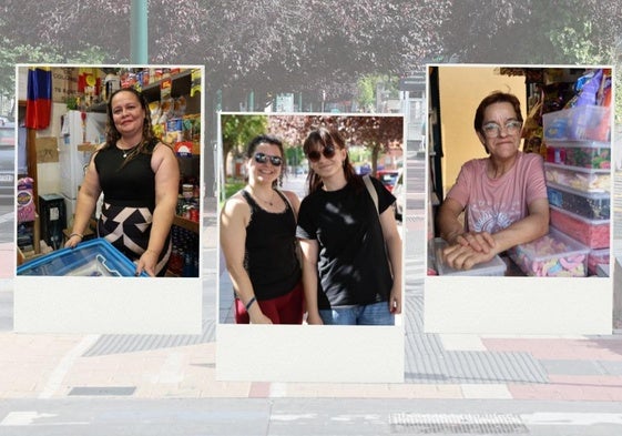Vecinos y comerciantes del Barrio del Hospital.