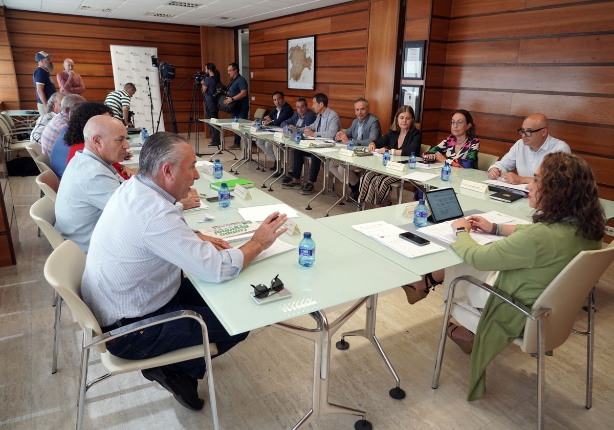 Reunión del Consejo Regional Agrario.