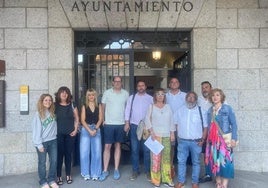 Los diez concejales que firman la moción de censura