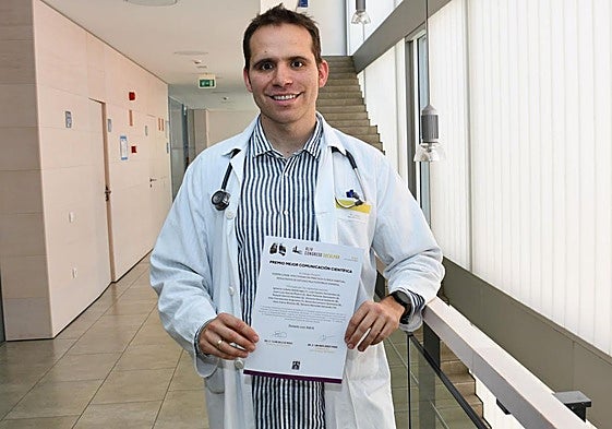 Ignacio Lobato Astiarraga, neumólogo del Hospital de Palencia.