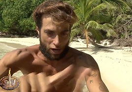 Montoya durante su participación en 'Supervivientes 2025'.