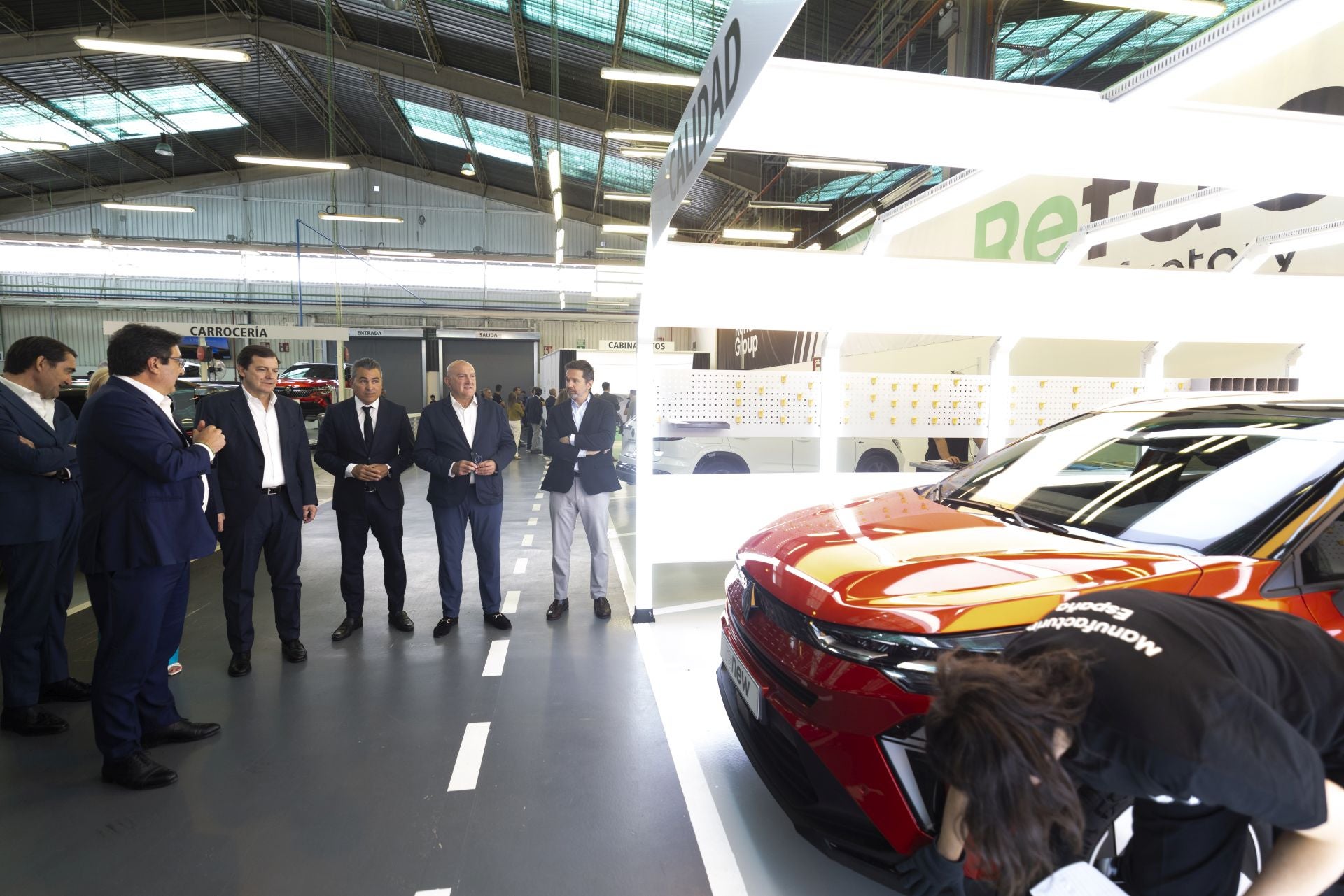 Las imágenes de la inauguración de Renault Refactory Valladolid