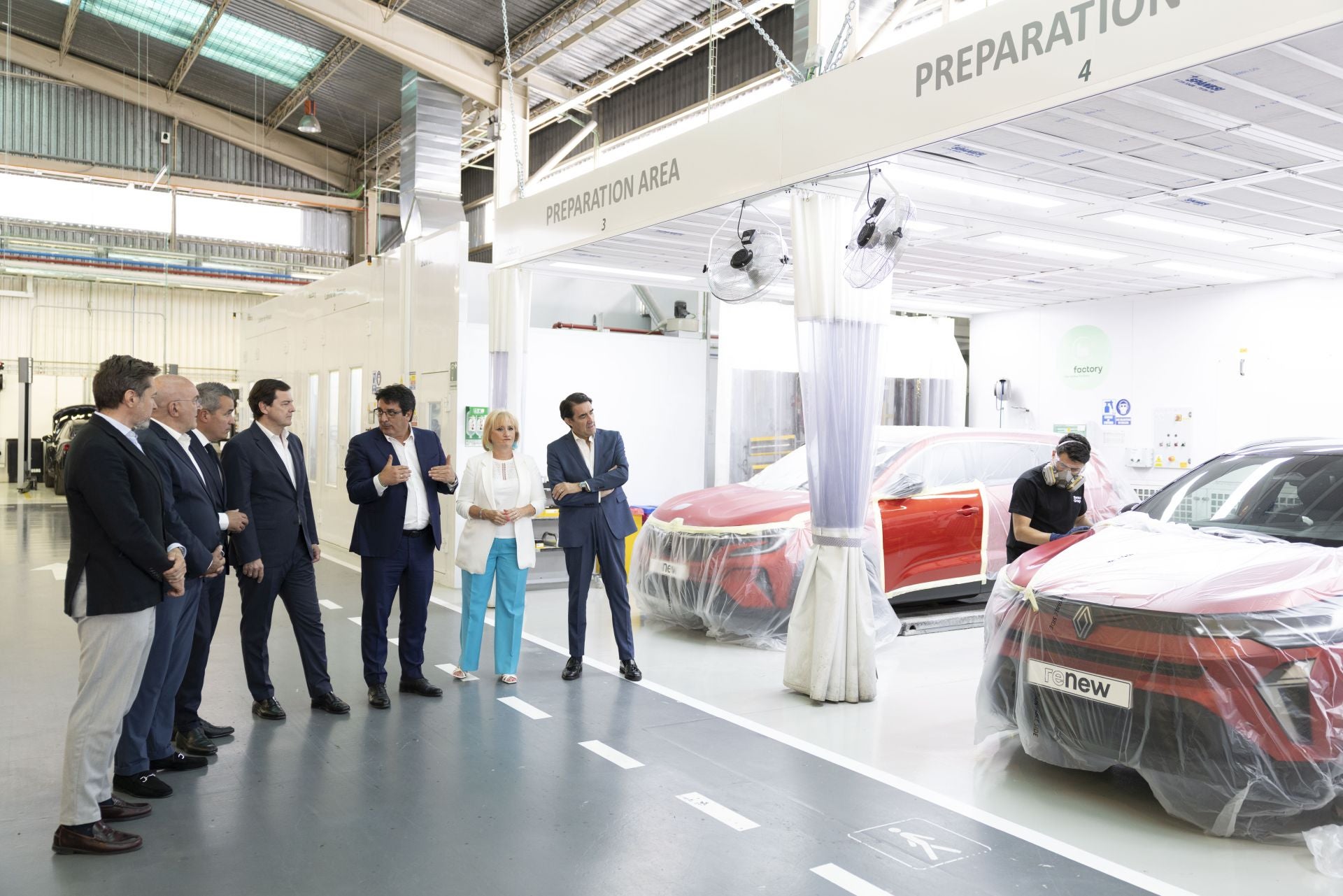 Las imágenes de la inauguración de Renault Refactory Valladolid