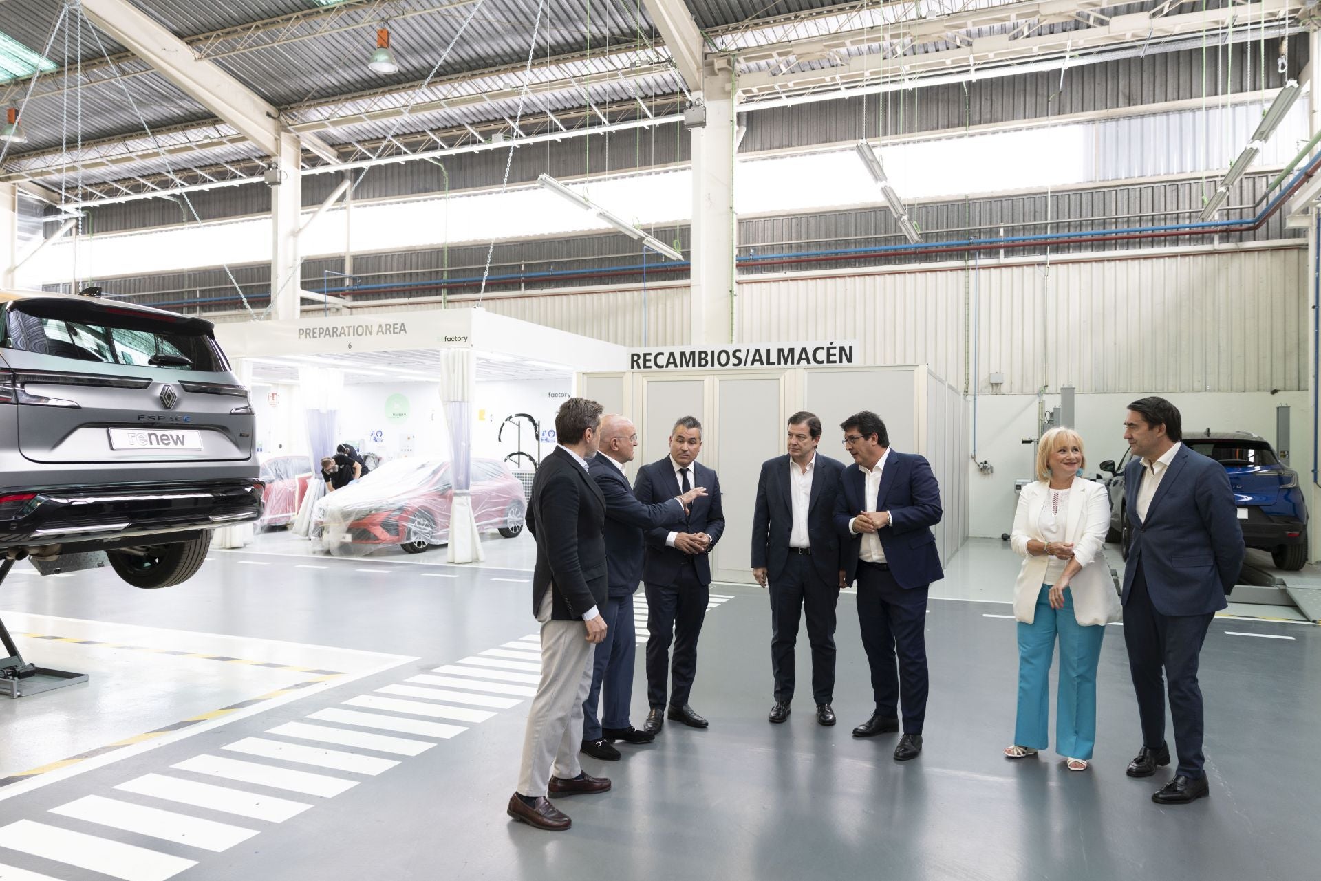 Las imágenes de la inauguración de Renault Refactory Valladolid
