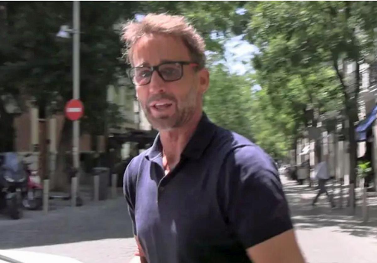 Álvaro Muñoz Escassi, de vuelta en Madrid.