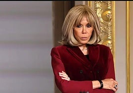 La primera dama gala, Brigitte Macron.