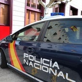 Imagen de archivo de un vehículo de la Policía Nacional en Palencia.