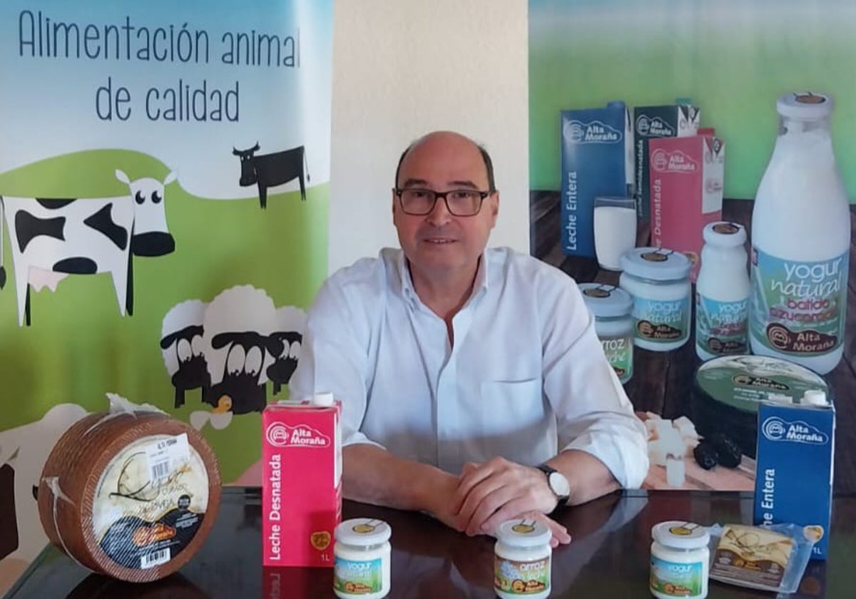 César Raliegos, gerente de la cooperativa Alta Moraña.