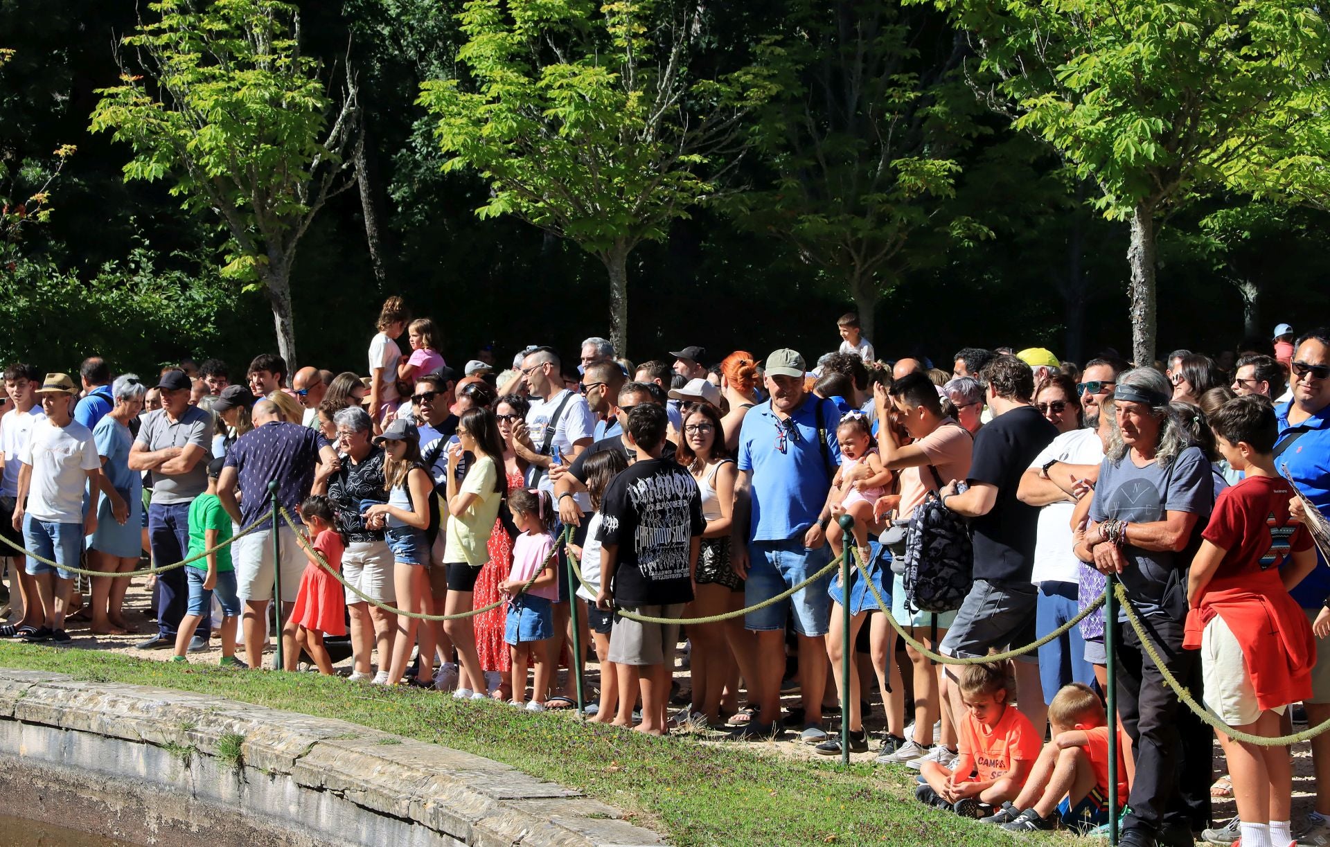 Fotos del espectáculo de las fuentes de La Granja de San Ildefonso
