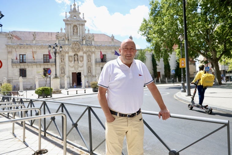 El reelegido presidente de los hosteleros de Valladolid, Jaime Fernández.