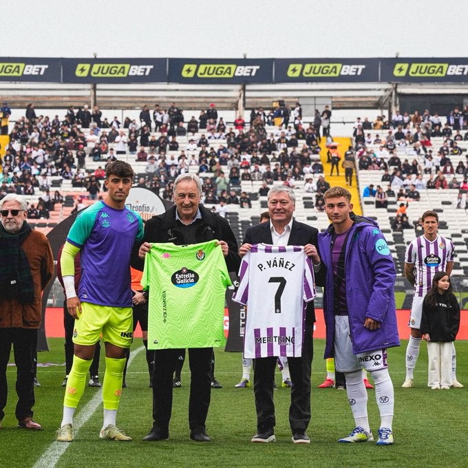 Las imágenes del Real Valladolid en Chile