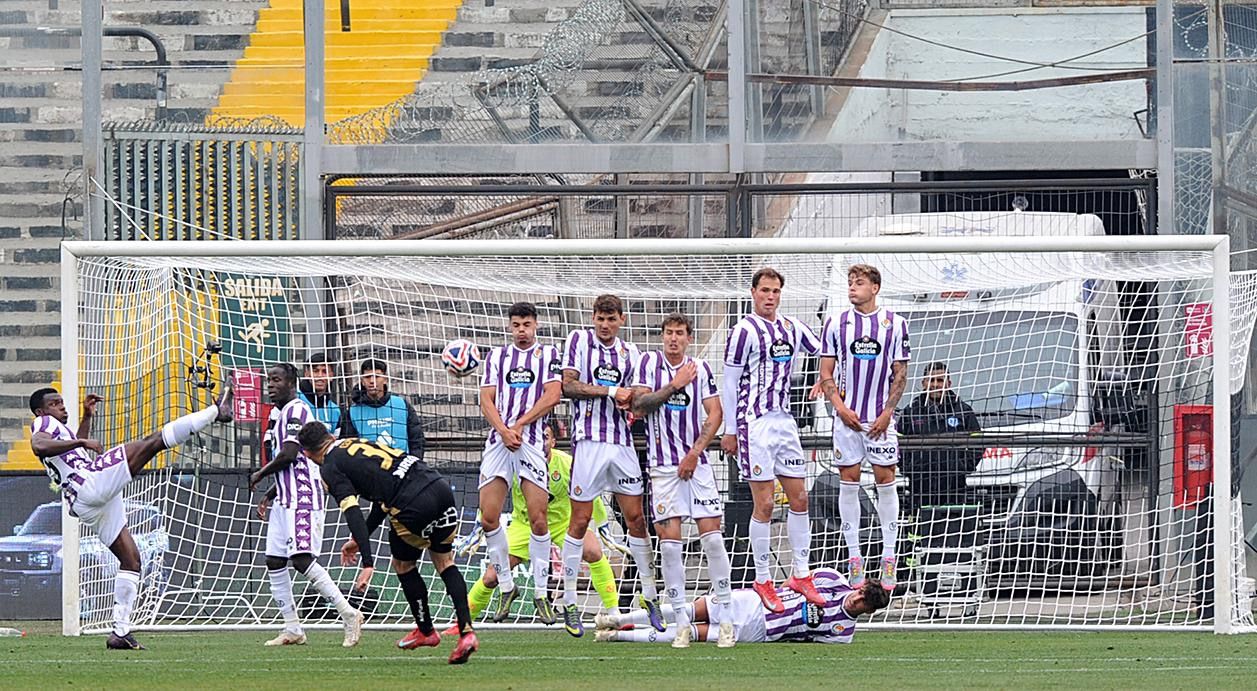 Las imágenes del Real Valladolid en Chile
